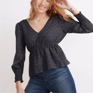 NWT madewell blouse *small flaw*